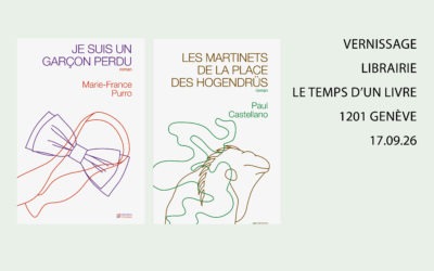 17.09.2026 Double vernissage pour la rentrée d&rsquo;automne
